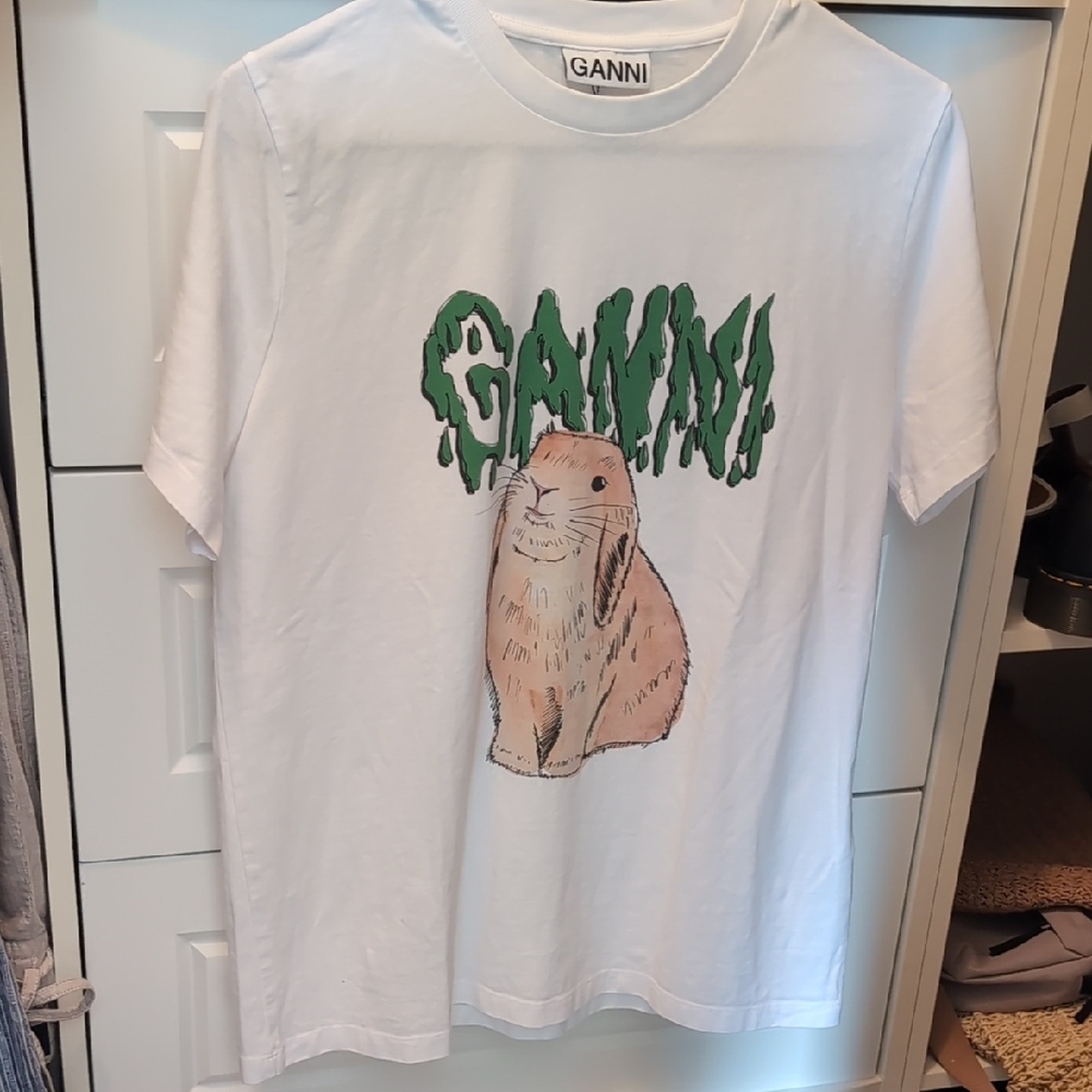 GANNI Bunny Tee